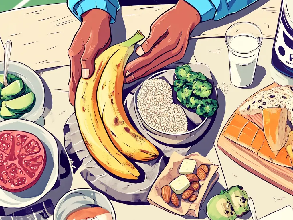 Top 10 des aliments pour améliorer l'endurance et la récupération en football